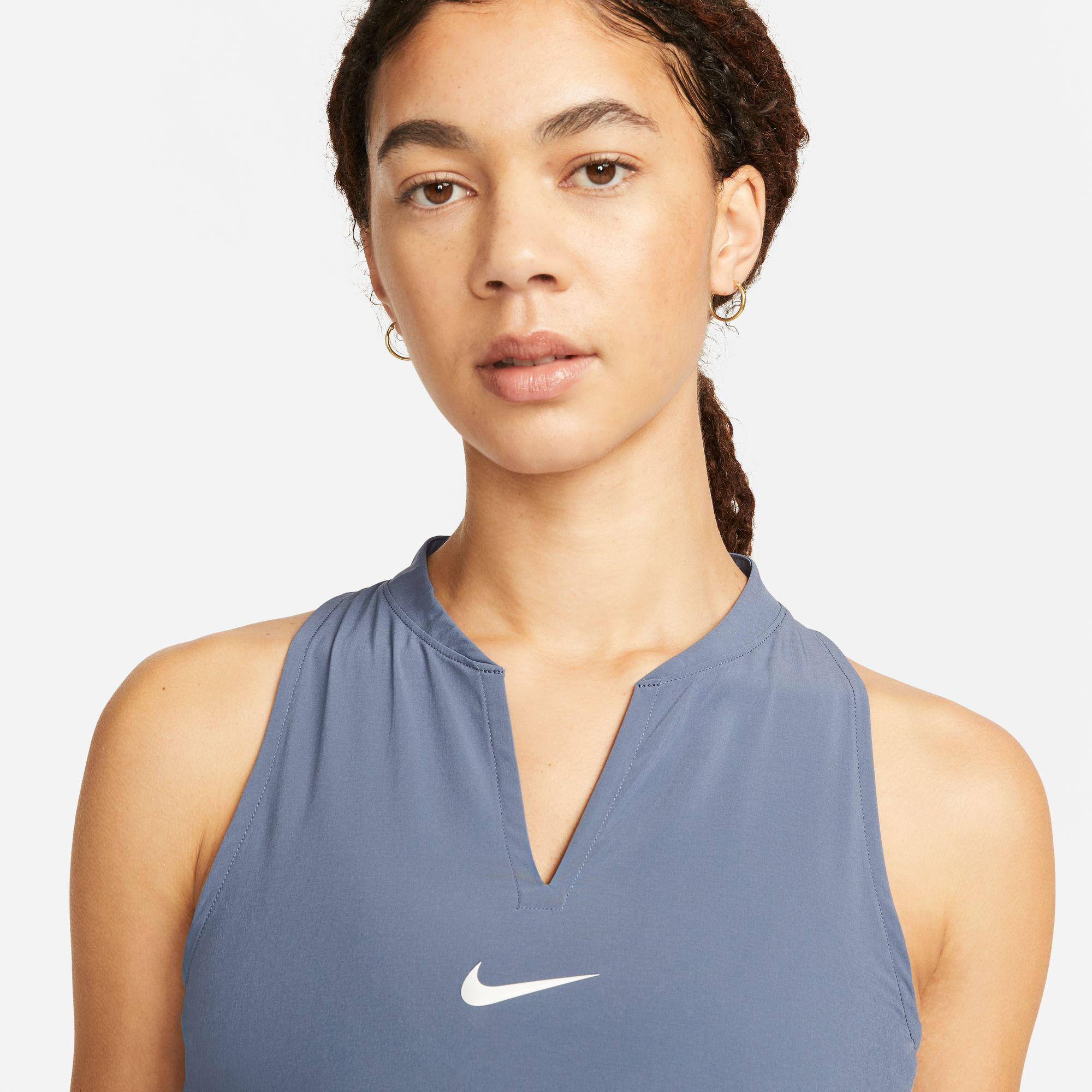 Dri-Fit Advantage Kleid Damen - Blaugrau