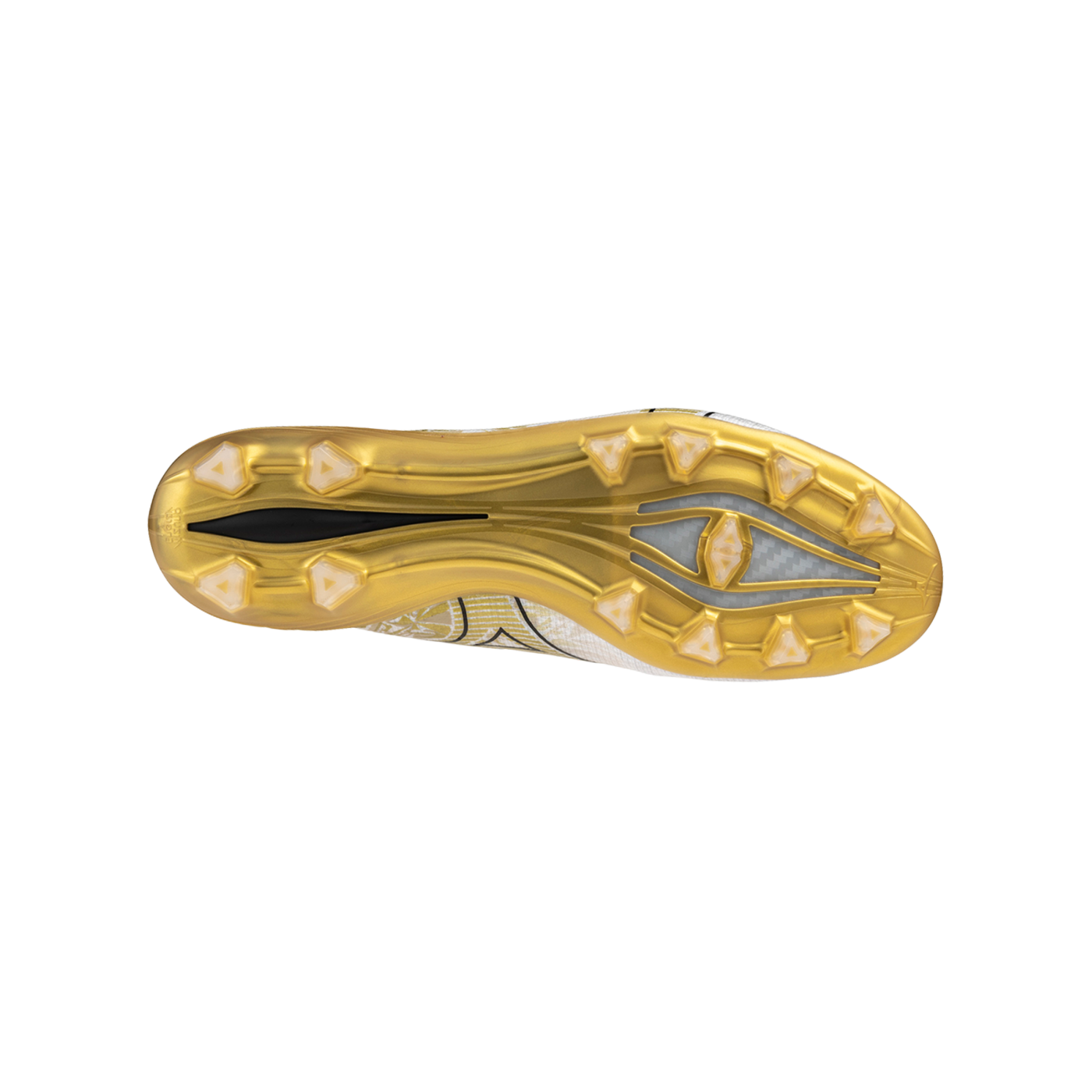Mizuno Alpha Made in Japan FG Prism Gold Weiss Gold Schwarz F50