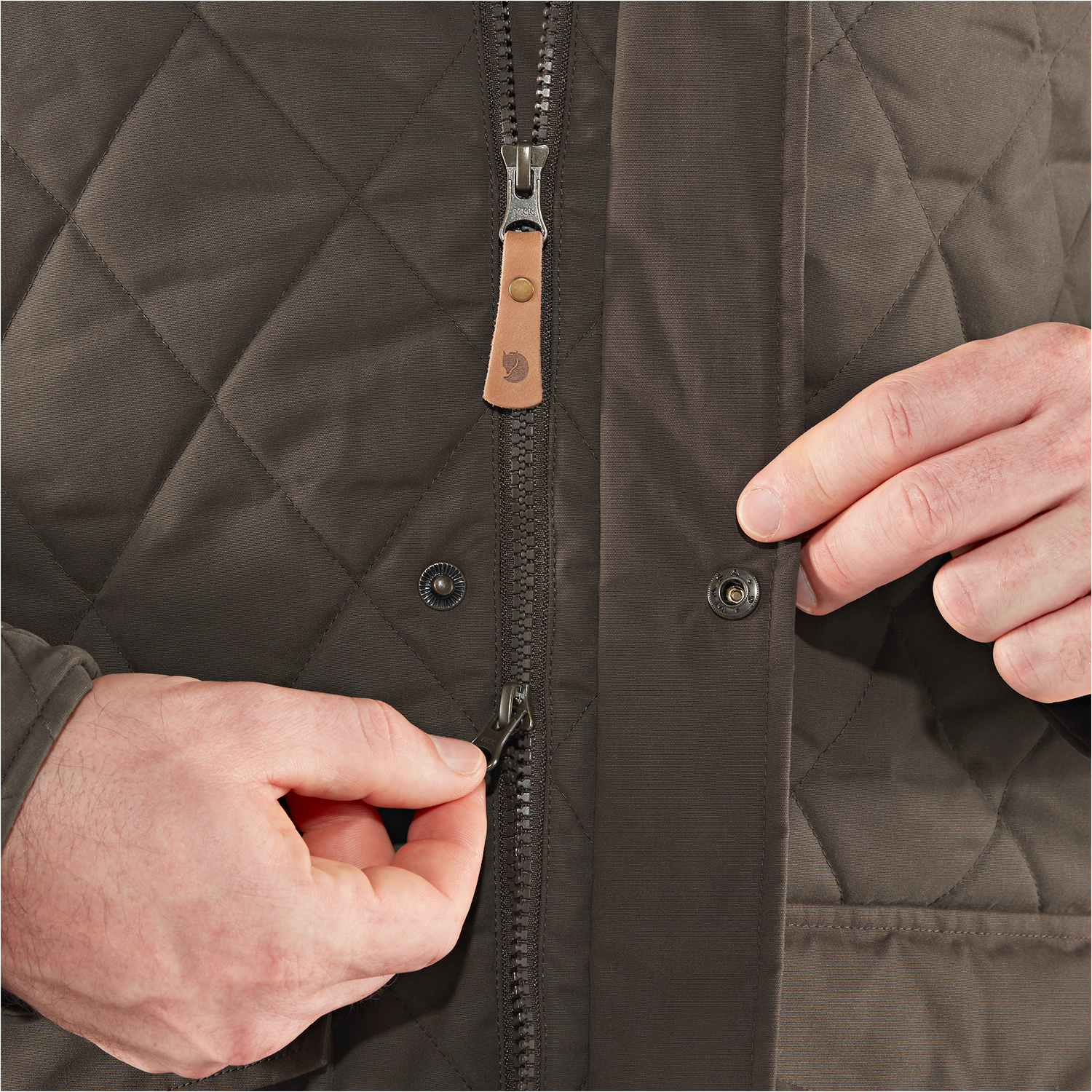Fjäll Räven Herren Wool Padded Jacke Övik