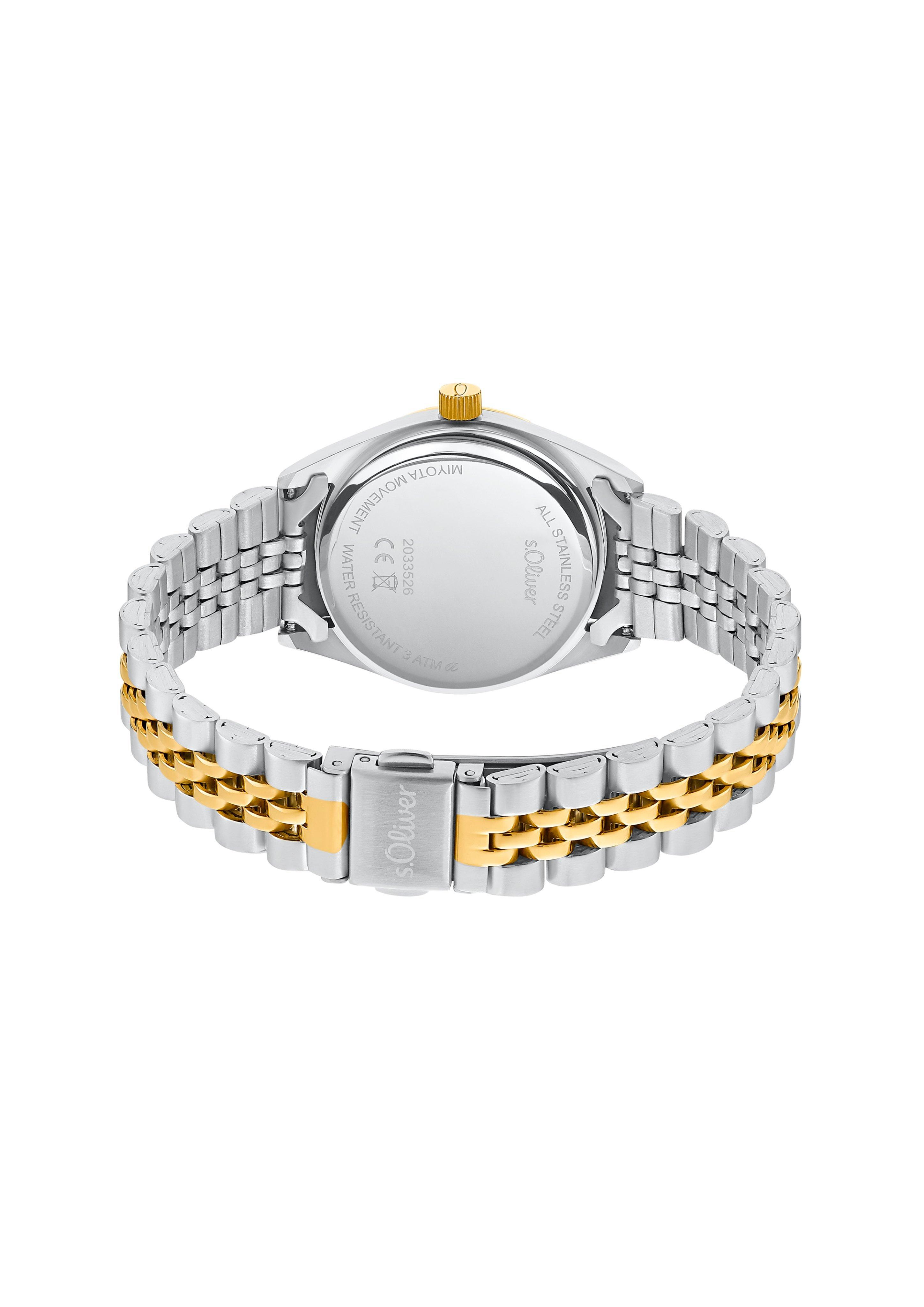 Edelstahluhr mit Gliederband  6006352-19B0