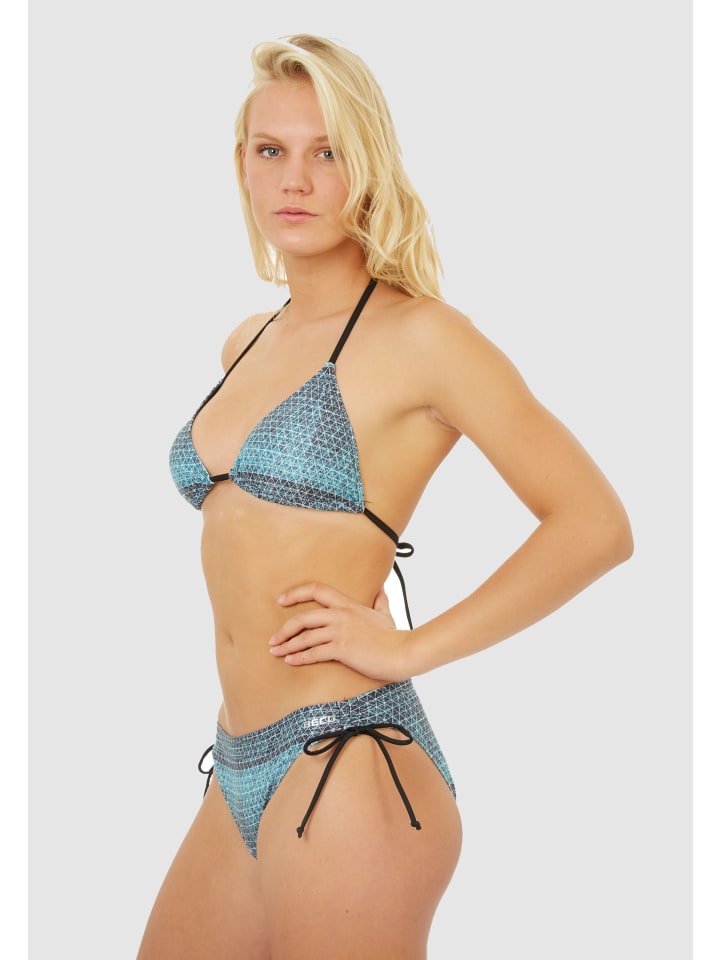 BECO the world of aquasports Bikinii BEactive Side Tie Triangle Bikini in türkis-schwarz günstig kaufen