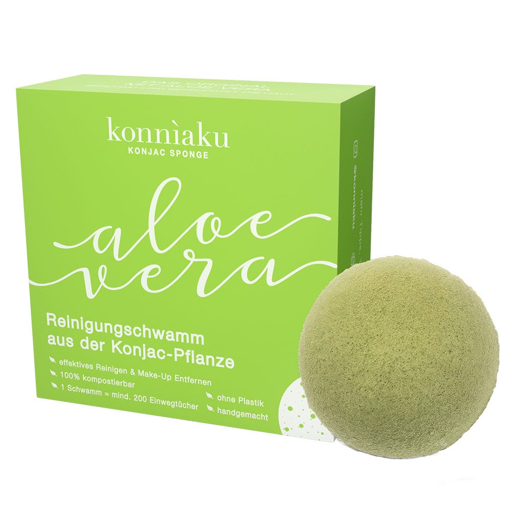 konnìaku Sponge Aloe Vera