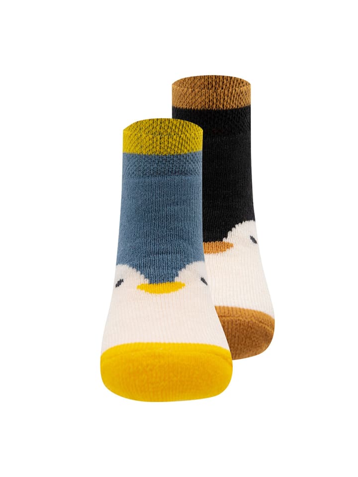 ewers 2er-Set Socken 2er-Set Thermo Pinguin in fliegerblau-graphit günstig kaufen