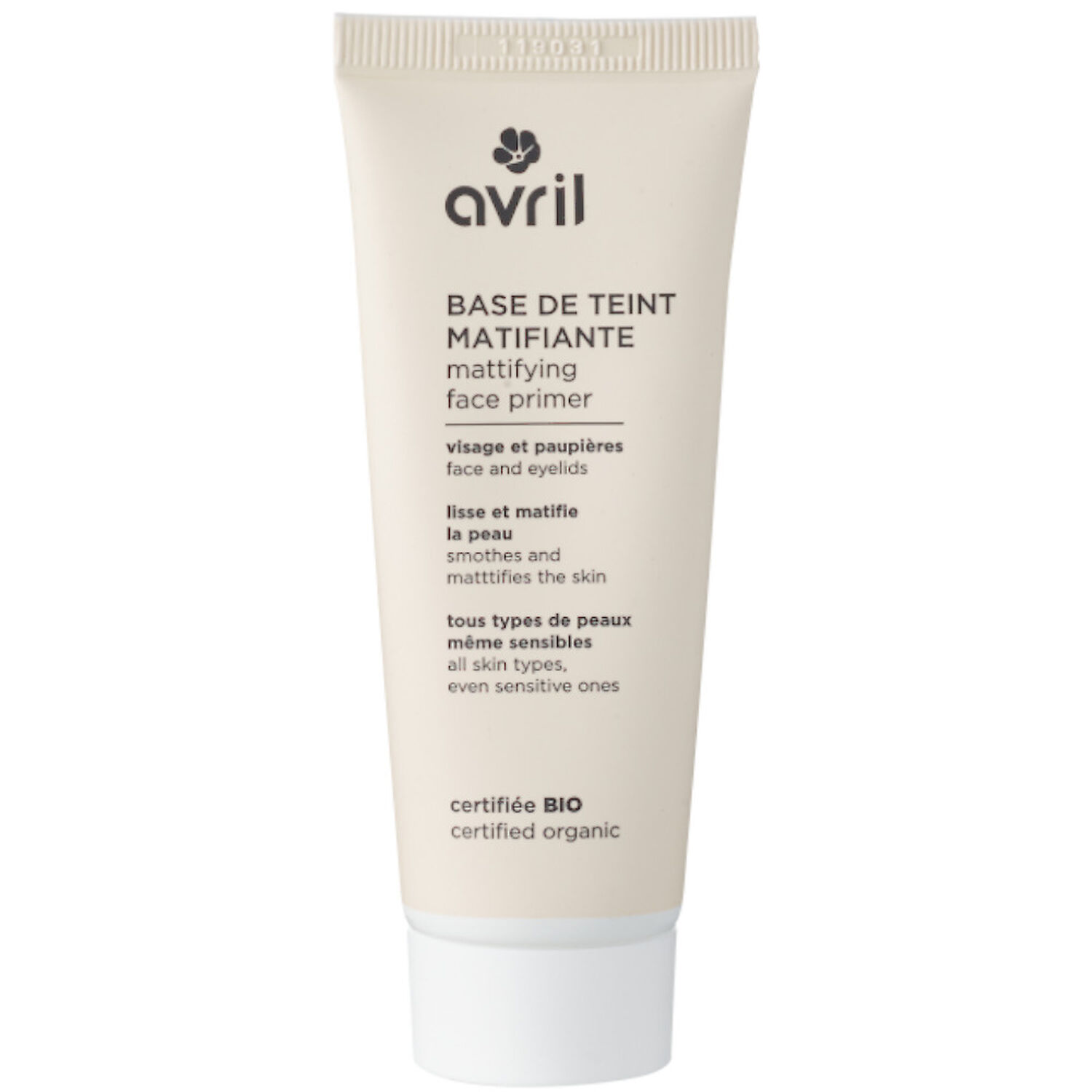Avril Base de Teint Certifiée bio Base de teint Matifiante