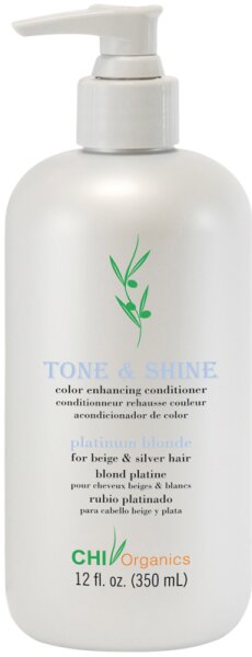 CHI Organics Tone & Shine platinum blonde Conditioner