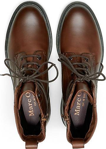 Marc O'Polo Schnürstiefel mit praktischem Innenzipper