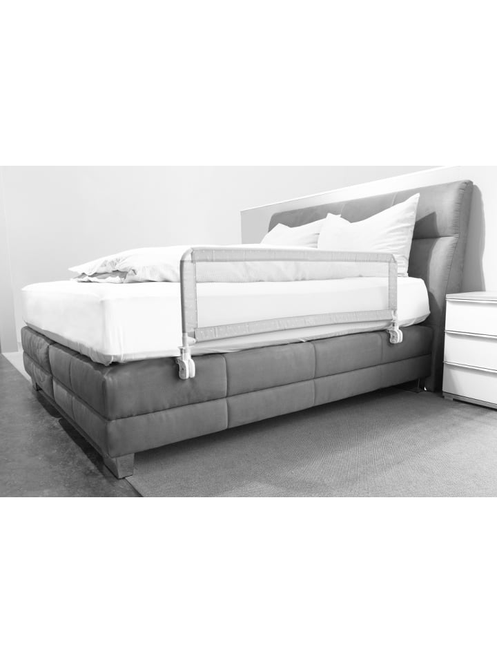 Kinderhaus Blaubär Fillikid TOP Bettgitter für Boxspringbetten in Grau günstig kaufen 135 x 50 cm
