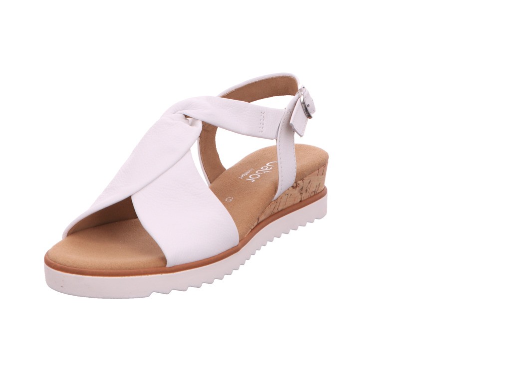 GABOR Klassische Sandalen weiss 82.751
