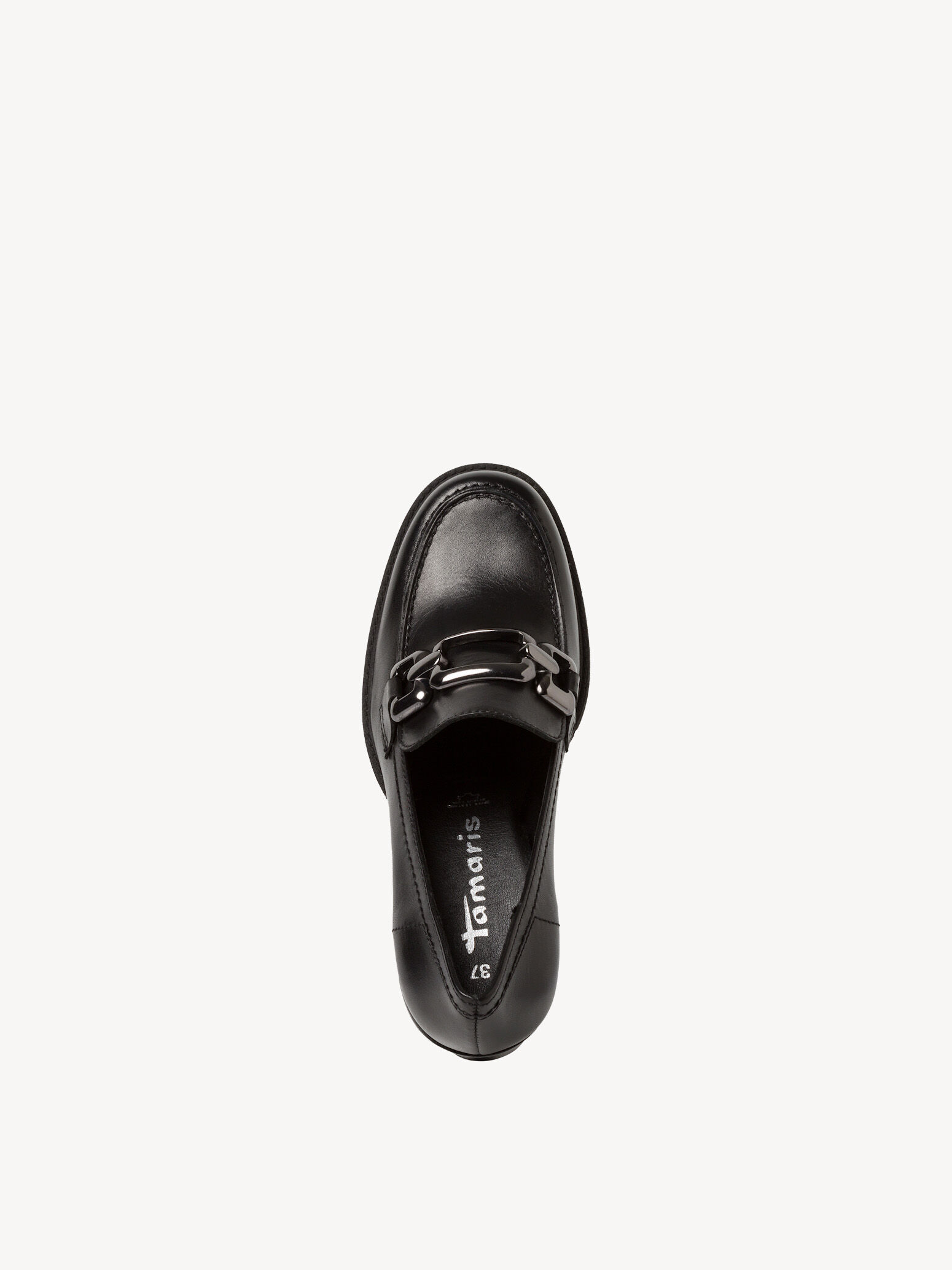 Trotteur en cuir - noir