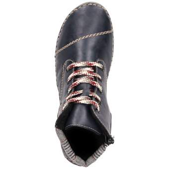 Rieker Schnürstiefelette in blau