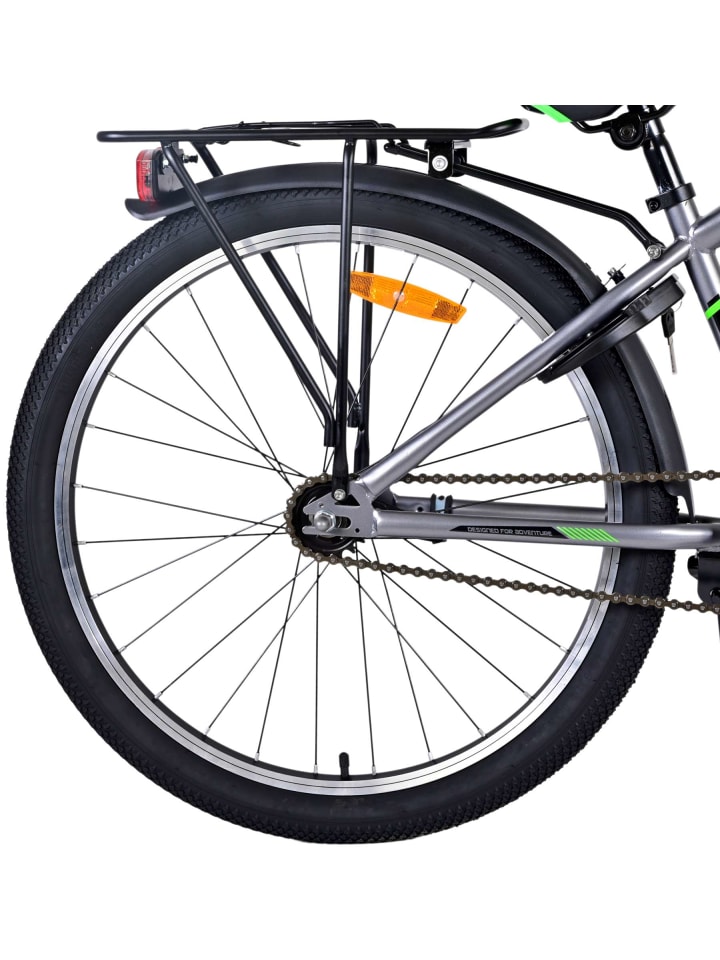 Volare Kinderfahrrad Cross für Jungen 24 Zoll Kinderrad in Dunkelgrau 8 Jahre günstig kaufen onesize