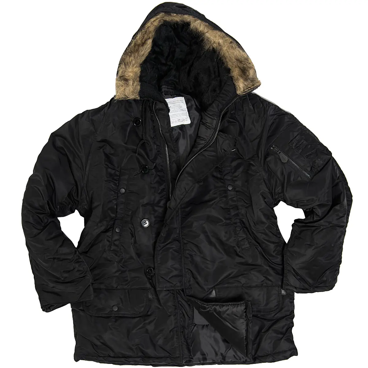 US Fliegerparka N3B schwarz