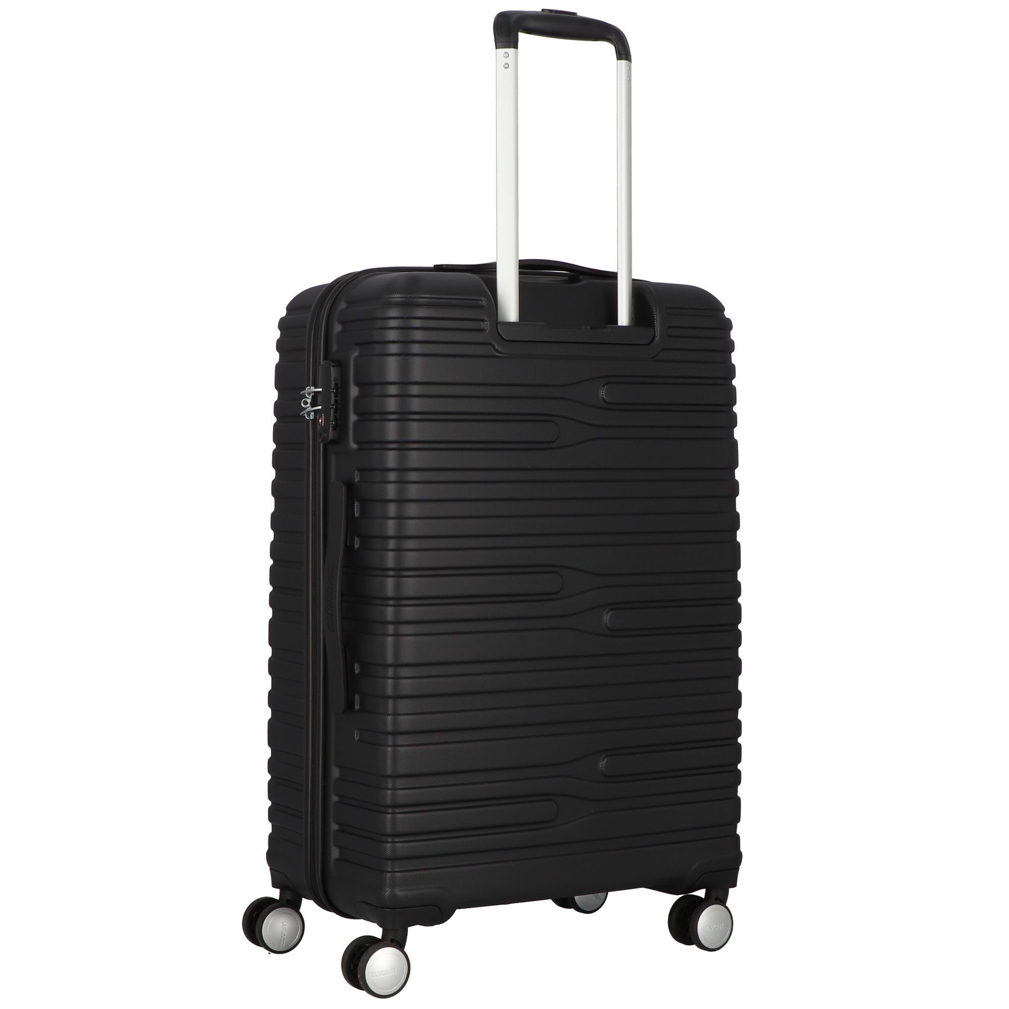 American Tourister® Trolleyset Wavestream, 4 Rollen, (3-teilig, 3 tlg), ABS