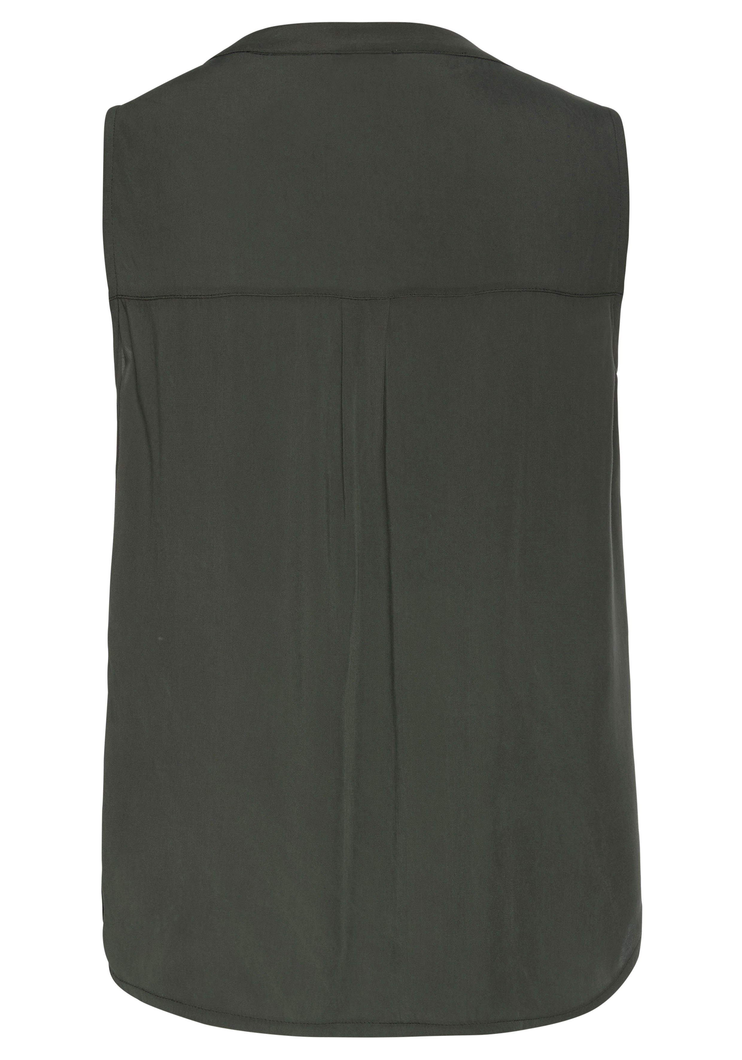 LASCANA Blusentop mit V-Ausschnitt, Blusenshirt, Damenbluse, Basic