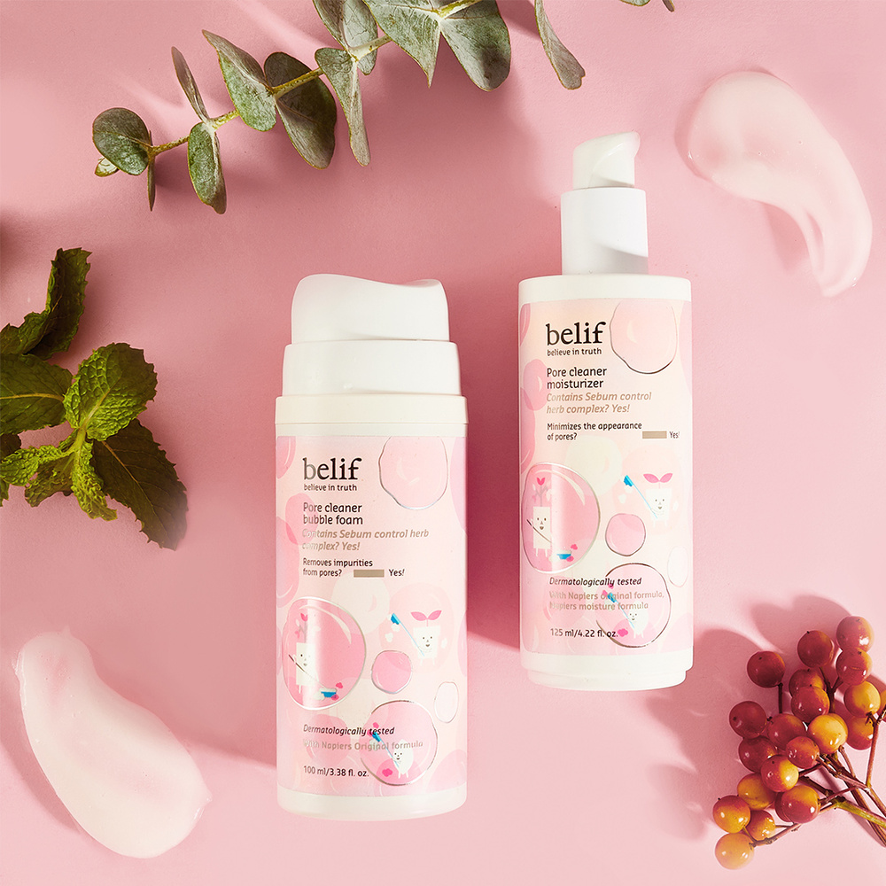 belif PORE CLEANER BUBBLE FOAM Masque Visage
