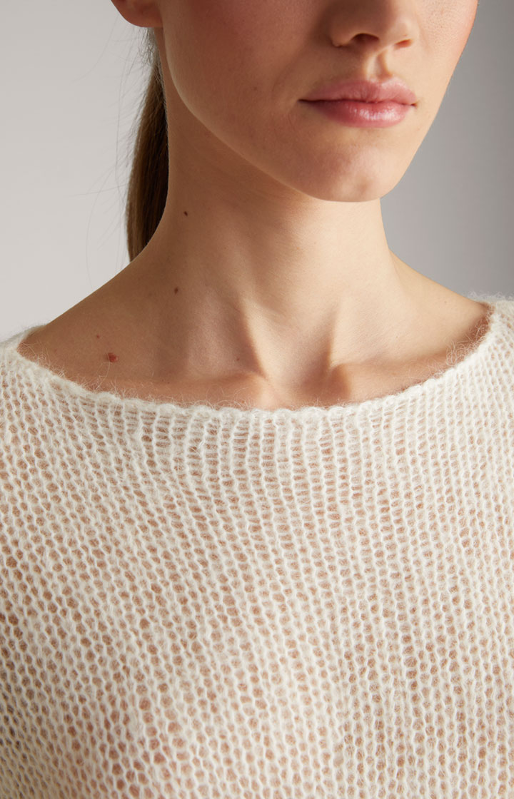 Strickpullover in Creme