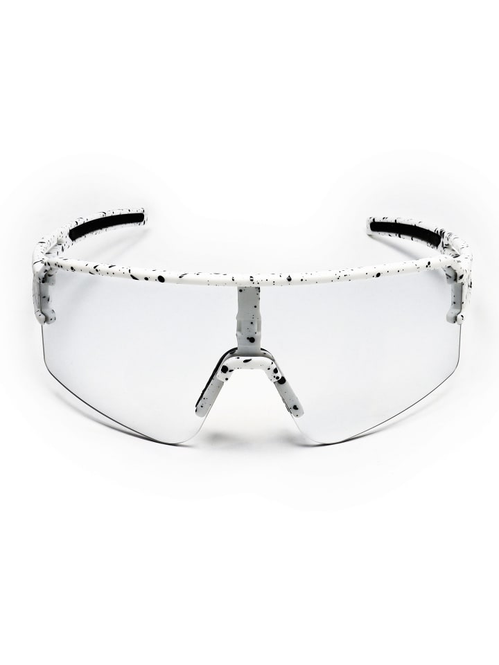 YEAZ SUNSPOT Sport-Sonnenbrille weiß/transparent in weiß / transparent günstig kaufen onesize