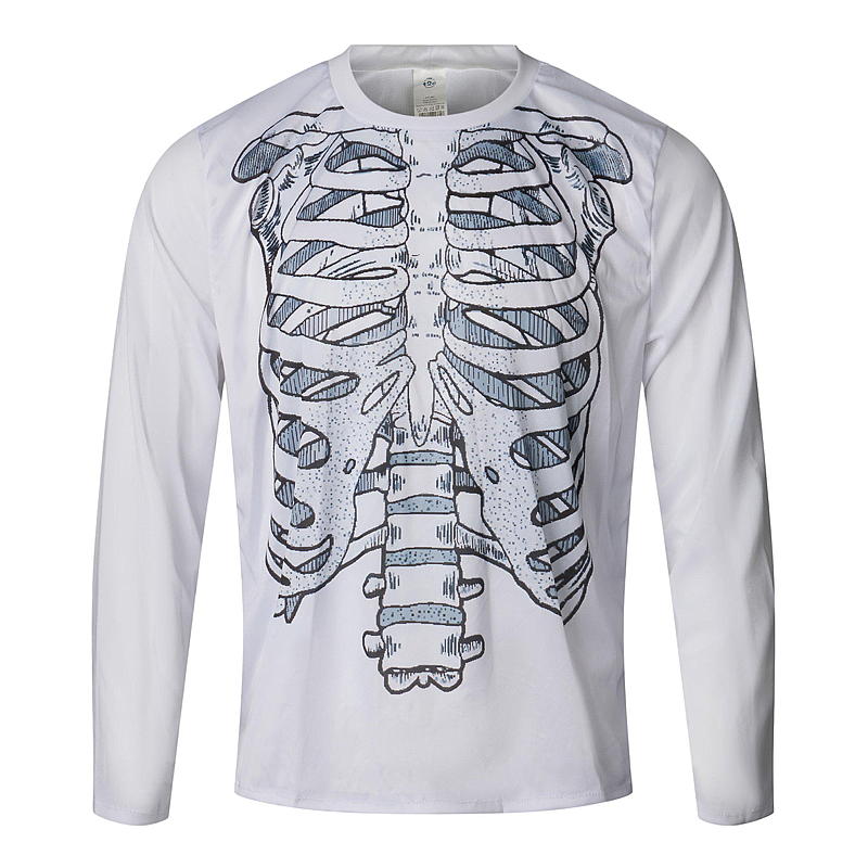 Time 2 Change Halloweengenser str M-L skjelett