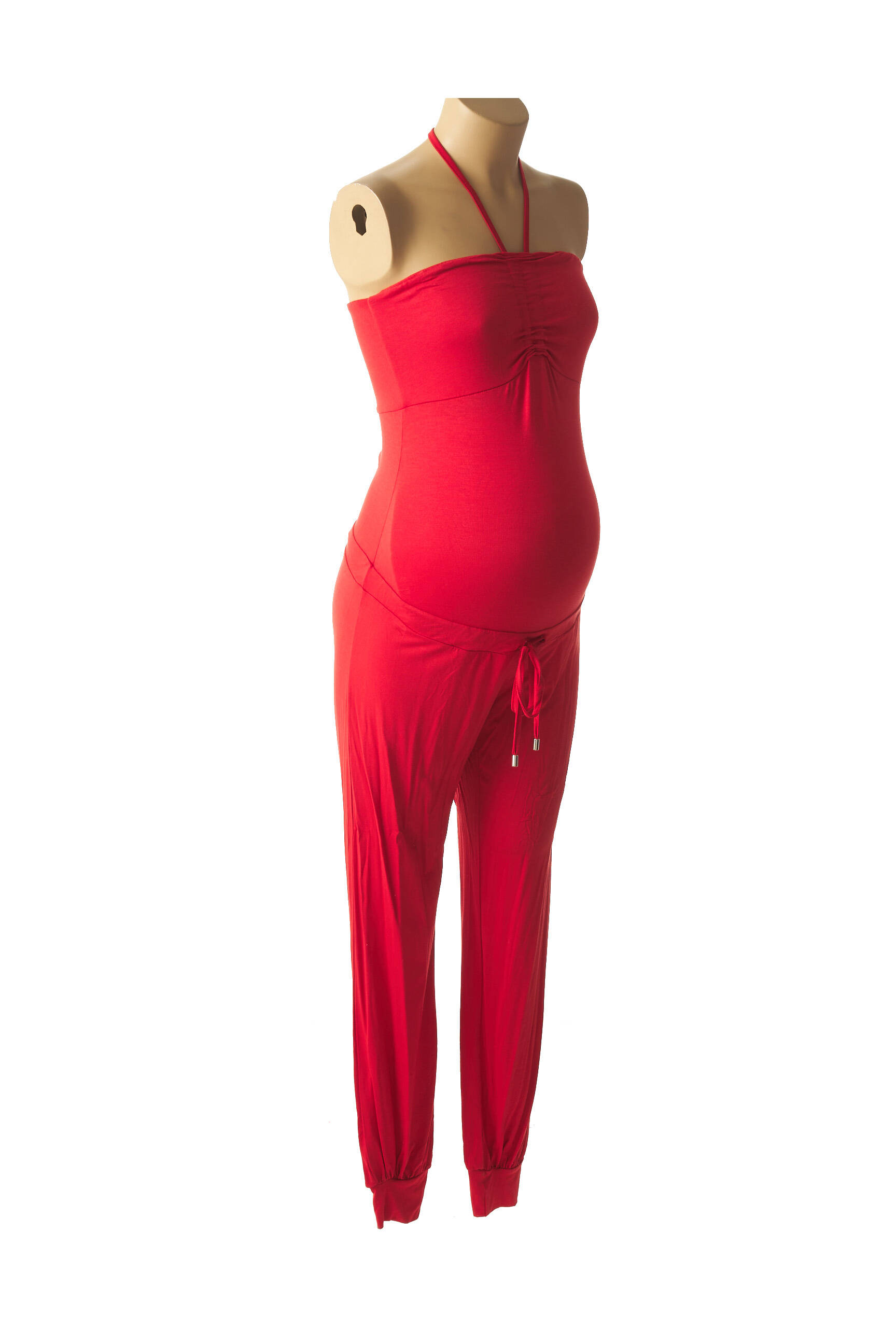 Menonove Combinaisons Maternite Femme couleur orange