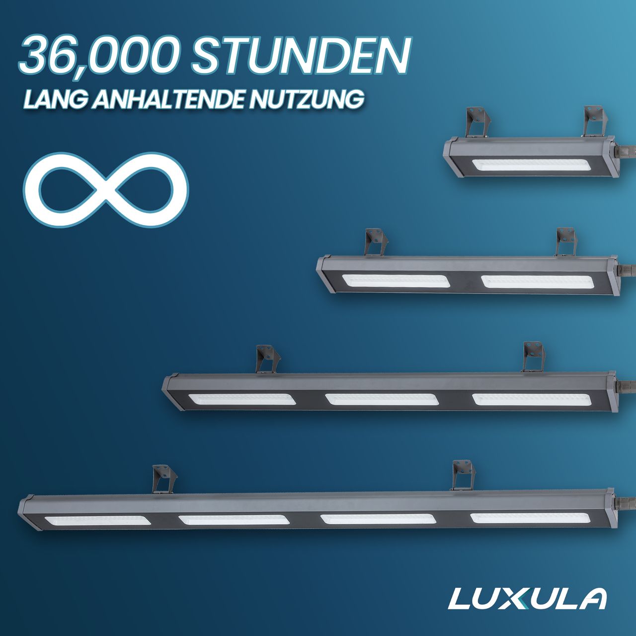 LUXULA LED-HighBay, linear, 200 W
