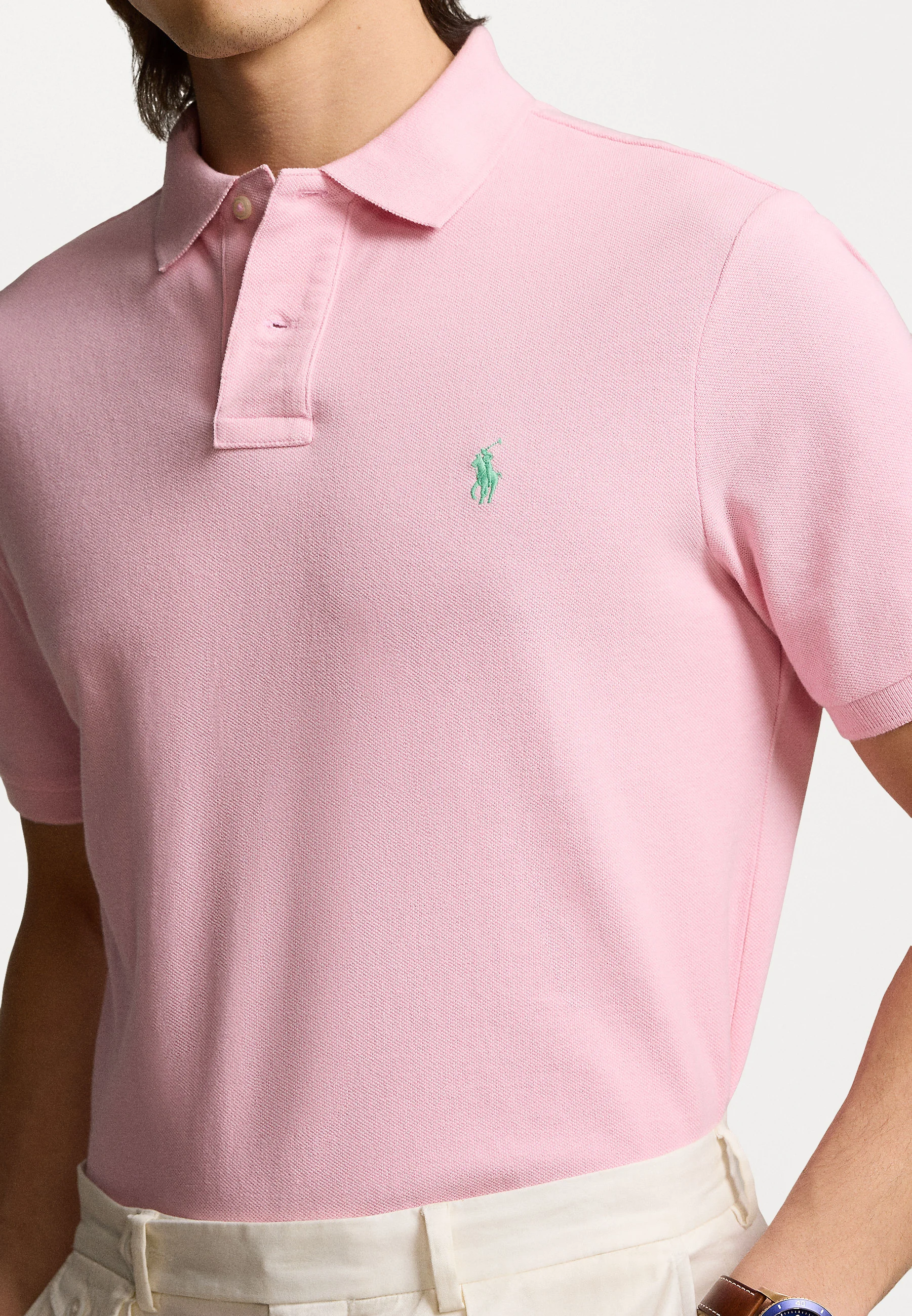 Polo Ralph Lauren SLIM FIT MESH SHIRT - Polo
