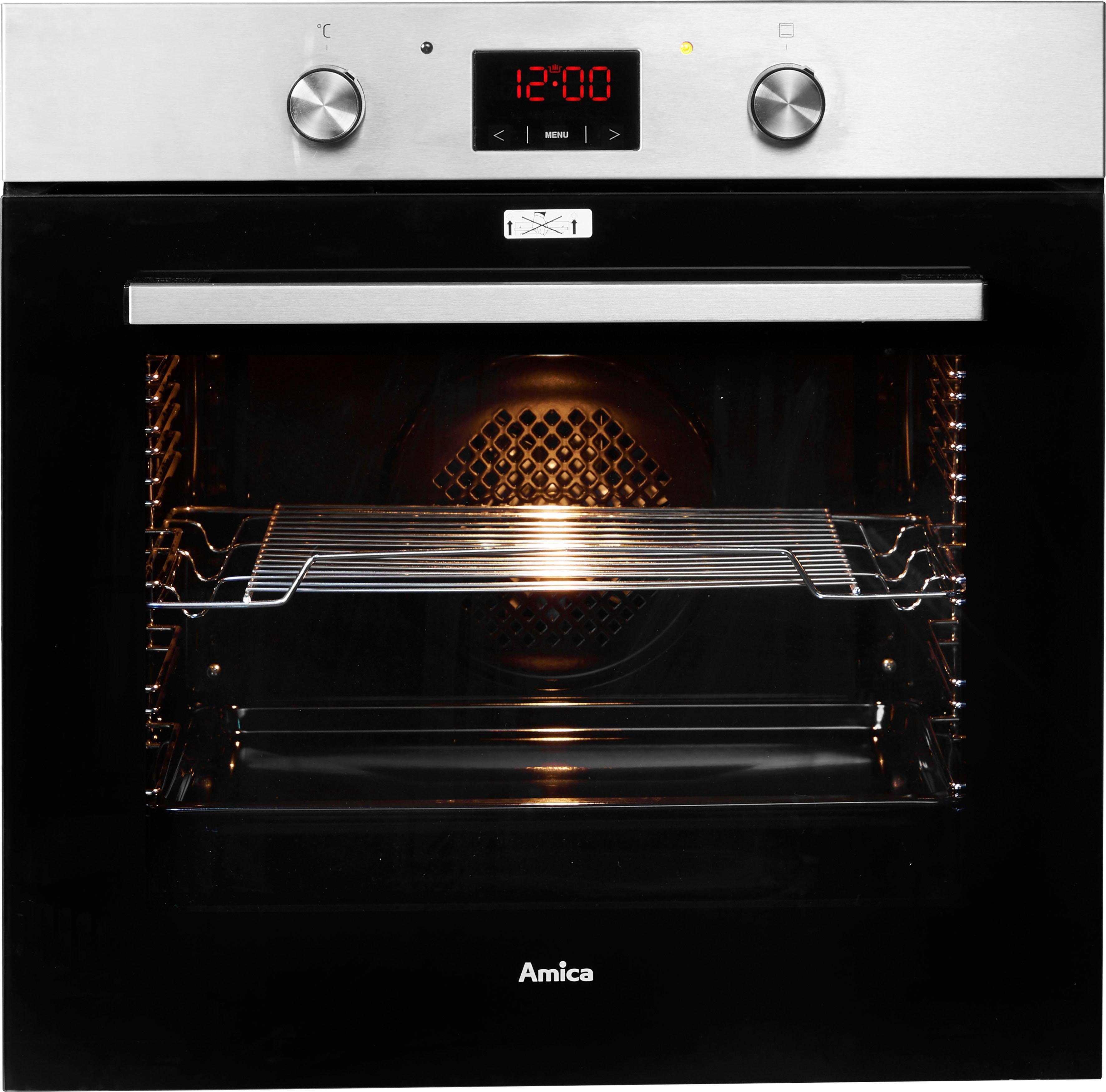 Amica Einbaubackofen EBX 943 630 E, mit Teleskopauszug nachrüstbar, Simple Steam, Simple Steam
