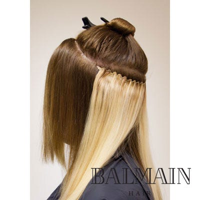 Balmain Hairdress Echthaarteil Milan 55cm