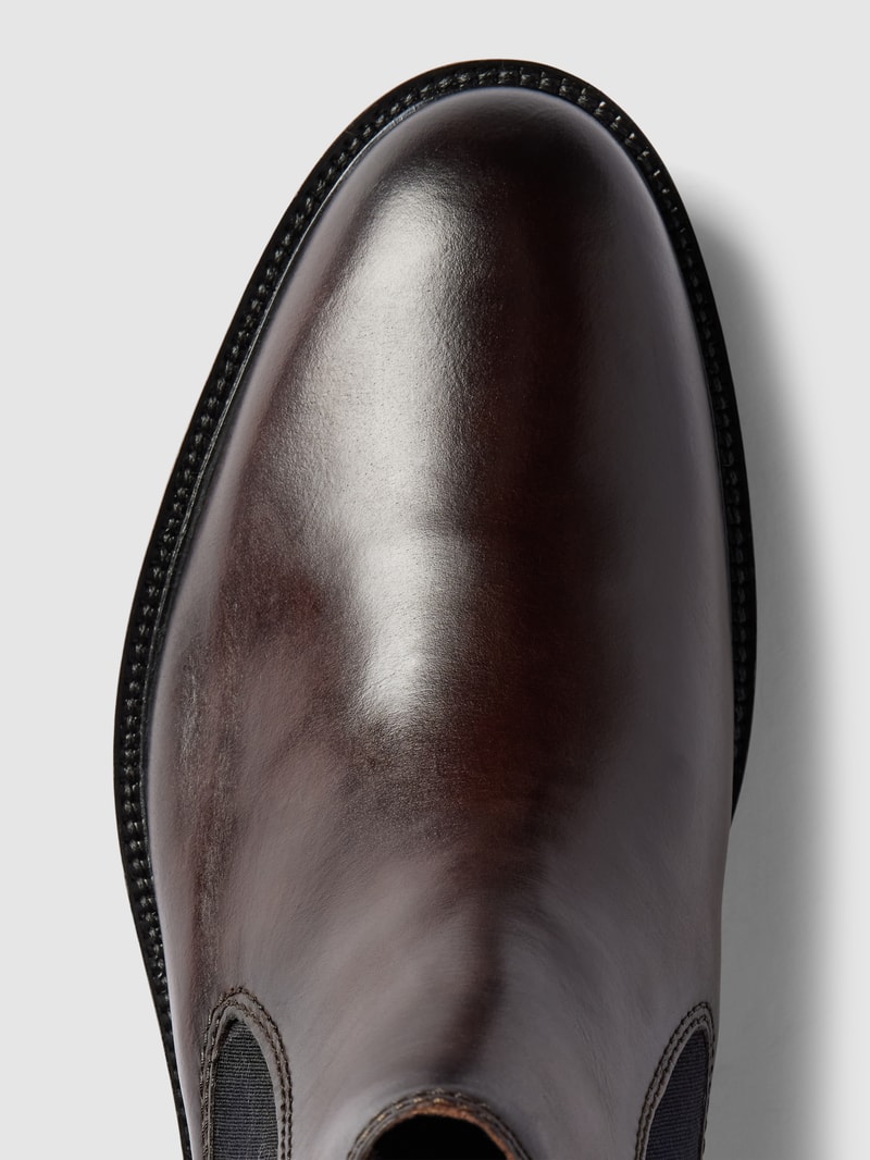 Chelsea Boots mit elastischen Einsätzen Modell 'Bonifacio' in mittelbraun
