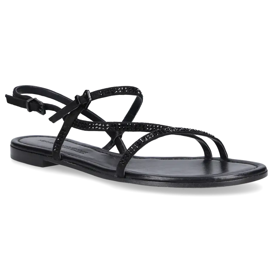 Kennel & Schmenger - Sandalen ELLE Veloursleder - schwarz