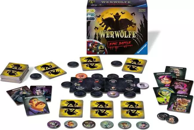 Werwölfe Epic Battle - Spiel ab 10 Jahren