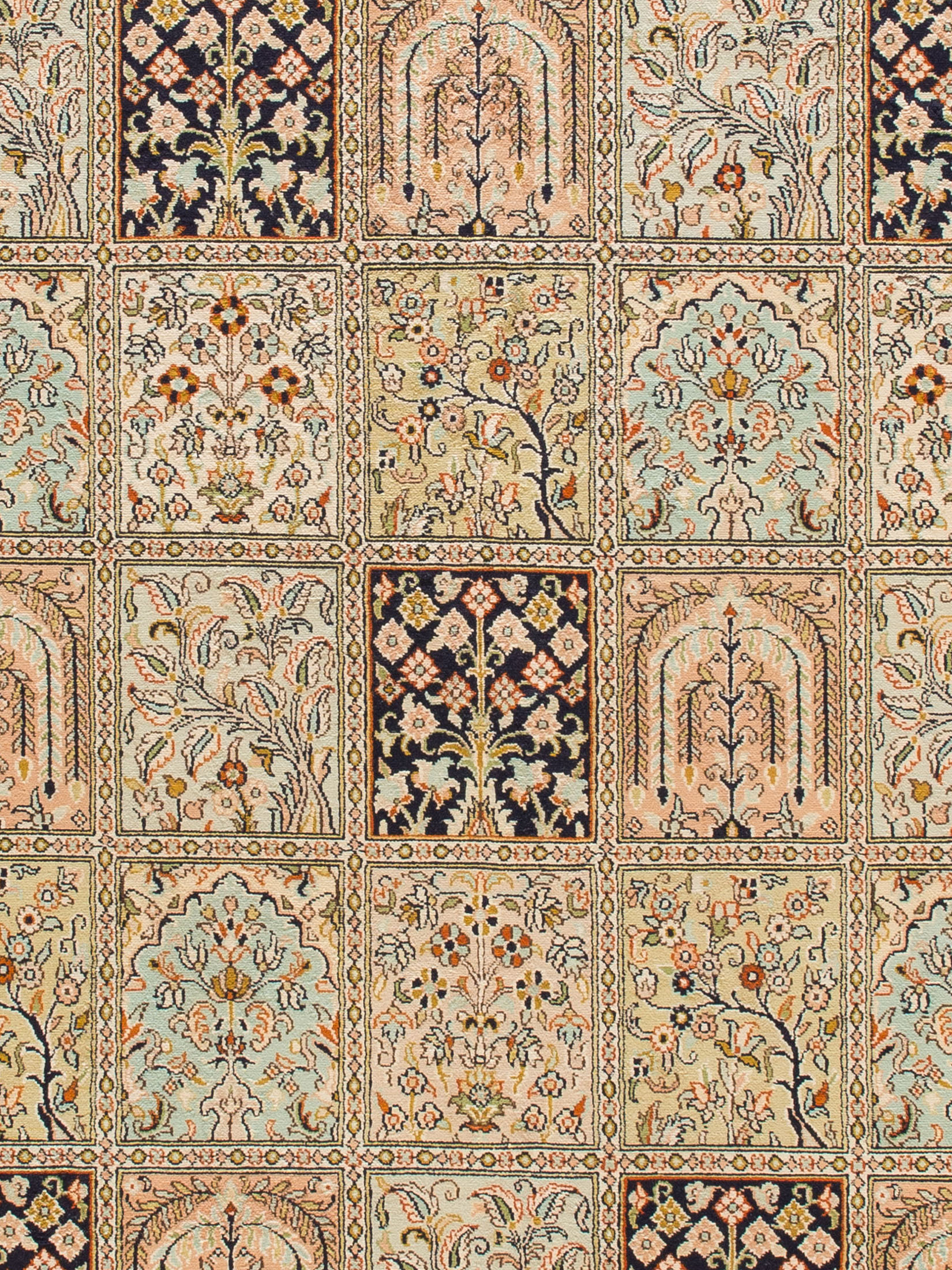 Kaschmir Seide 16/16 ca. 246 x 334 cm, Unikat / Einzelstück