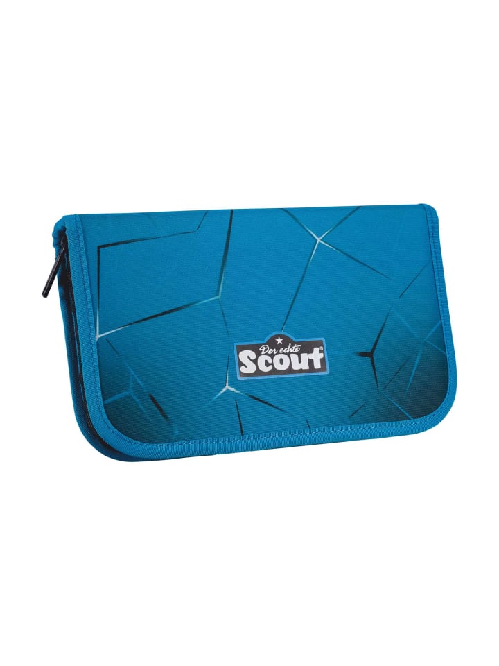 Scout Scout Alpha Schulranzen-Set 4 teilig Exklusiv Safety Light Polar Blue günstig kaufen onesize
