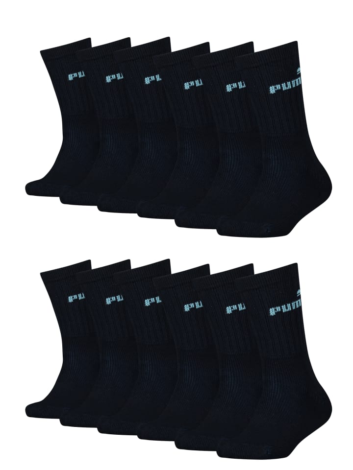 Puma Socken PUMA JUNIOR CREW 12P in Black günstig kaufen