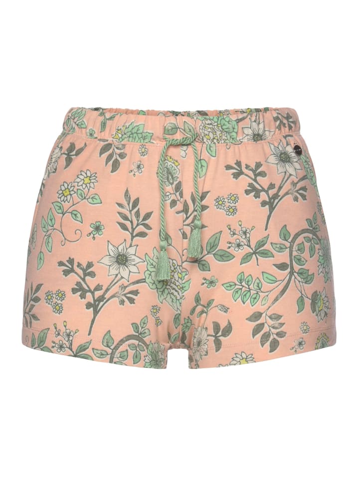 LASCANA Schlafshorts in rosa günstig kaufen