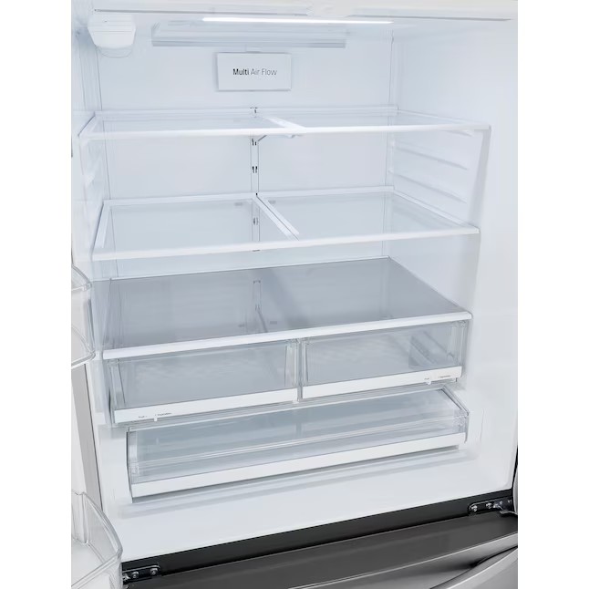 LG External Water DIspenser 28.6-cu ft 4-Door French Door Refrigerator with Ice Maker (Stainless Steel) ENERGY STAR