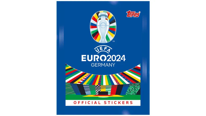 Topps - UEFA EURO 2024 - Sticker-Kollektion Päckchen