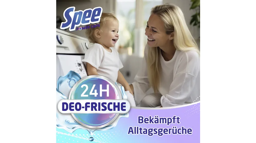 Spee Colorwaschmittel Gel Blütenfrische 24H Deo-Frische 22WL 990 ml