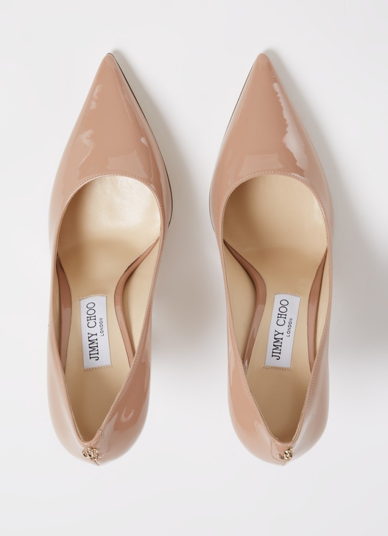 Jimmy Choo Love -korkokengät lakattua nahkaa