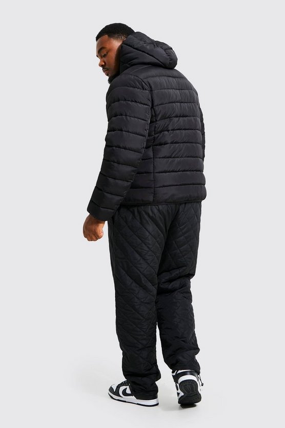 Plus Steppjacke mit Reißverschluss