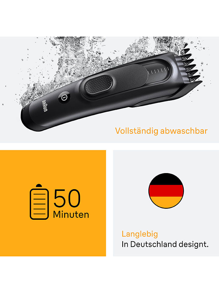 Braun Haarschneider ''Series 5'' in Schwarz günstig kaufen onesize