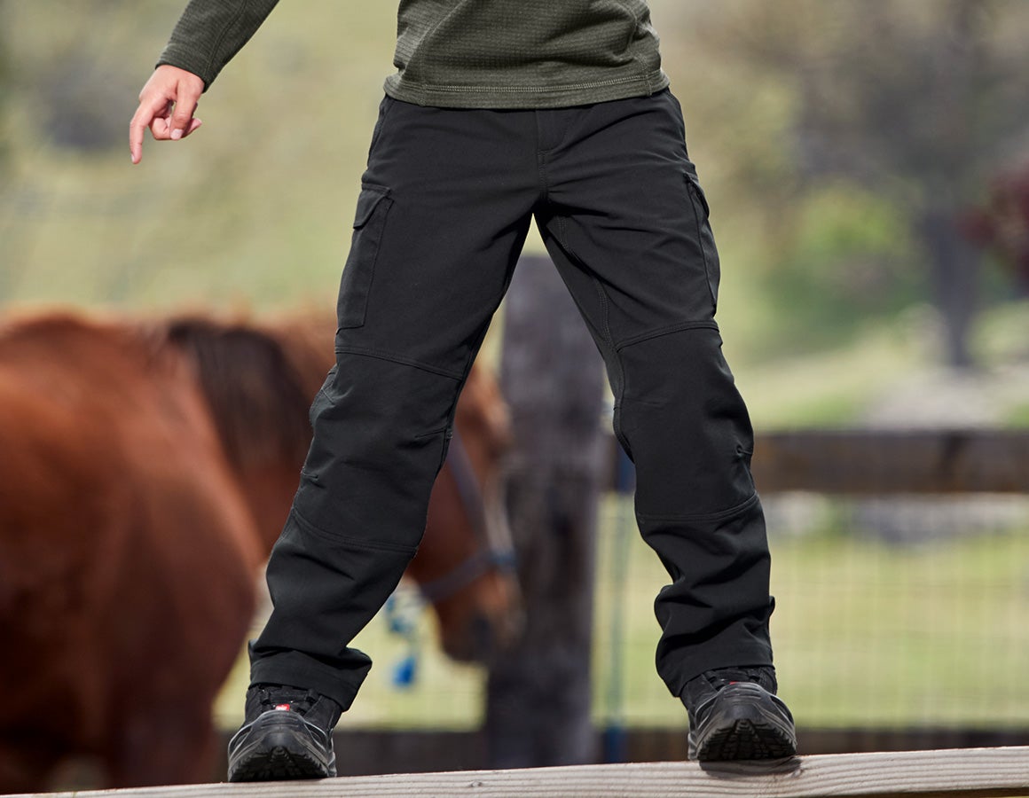 Funktions Cargohose e.s.dynashield solid,Kinder