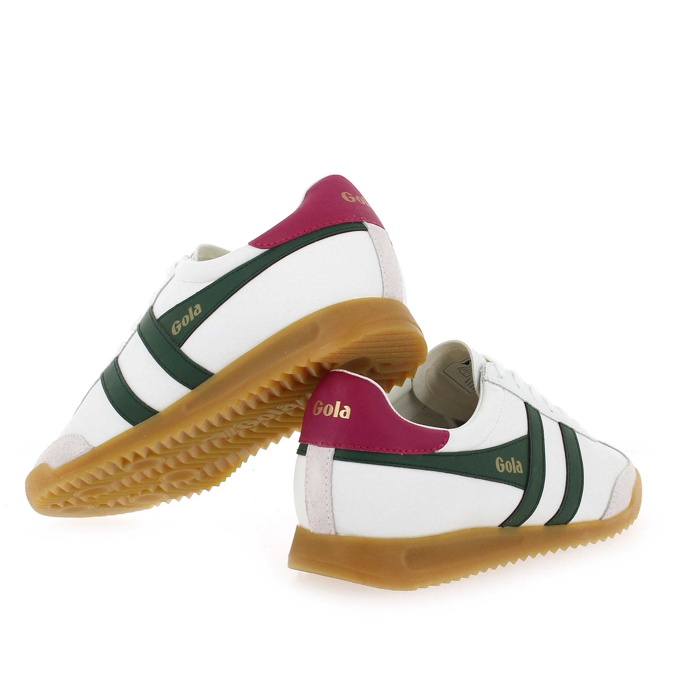 Gola  TORPEDO LEATHER CLB622 - Blanc Vert