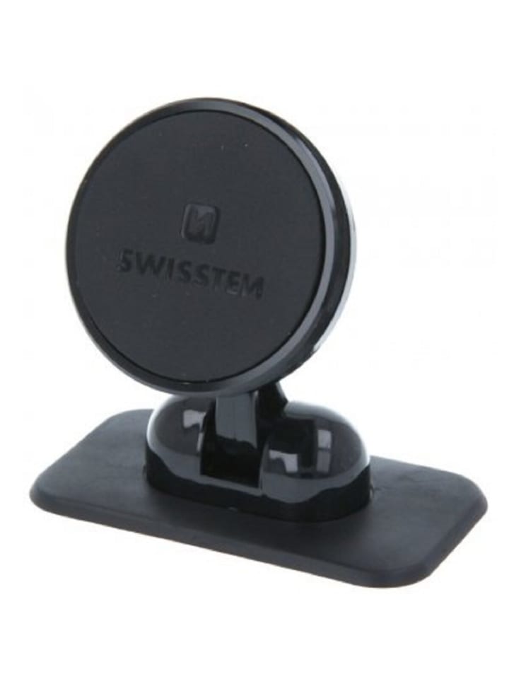 Swissten Universal Auto-Halterung mit 6 Magneten und 3M-Klebeband schwarz in schwarz günstig kaufen 20 cm
