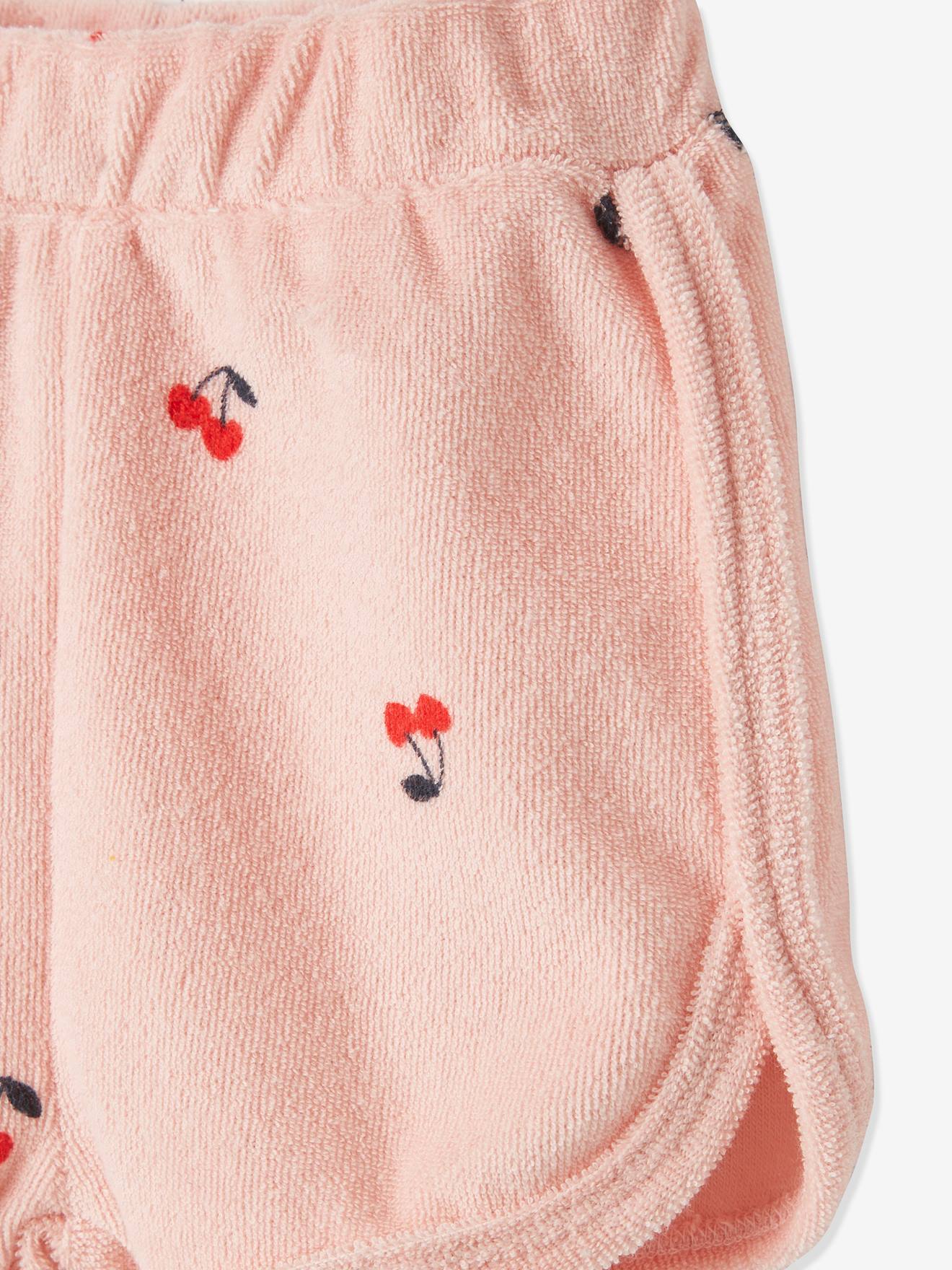Lot de 4 shorts en éponge bébé lot jaune épicé