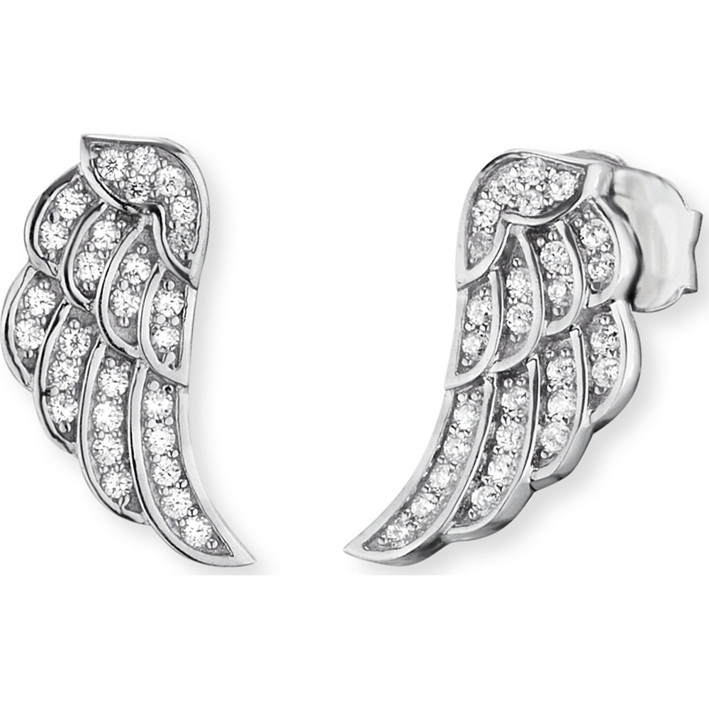 Engelsrufer Boucles d'oreilles à fermoir à poussette 925 Argent Boucles d'oreilles