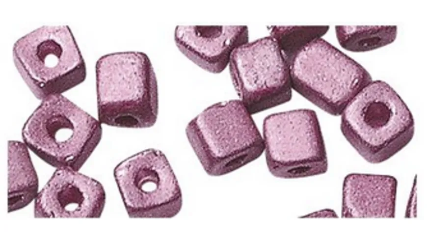 rayher Metallic-Rocailles matt Rosé 2,6 mm ø, 17 g