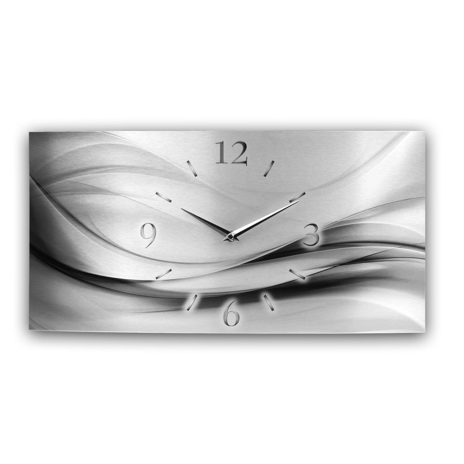 Kreative Feder Funkwanduhr 3D Design-Wanduhr 