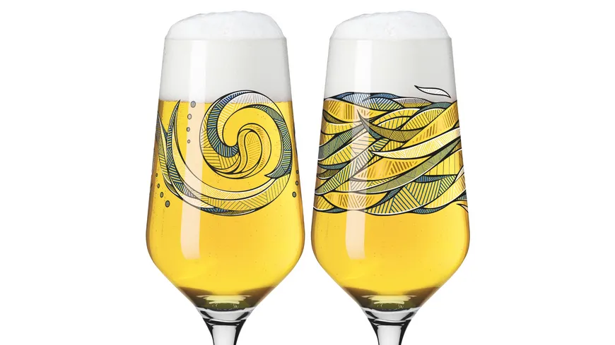 RITZENHOFF Pilsglas Brauchzeit  2er #3 #4 A. Preis F22