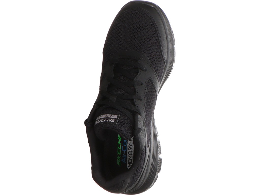 SKECHERS Freizeit Schnürer schwarz