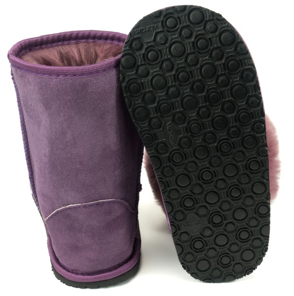 ZeaZoo |k ~ Winter-Boot Dingo mit Fell ~ Lila